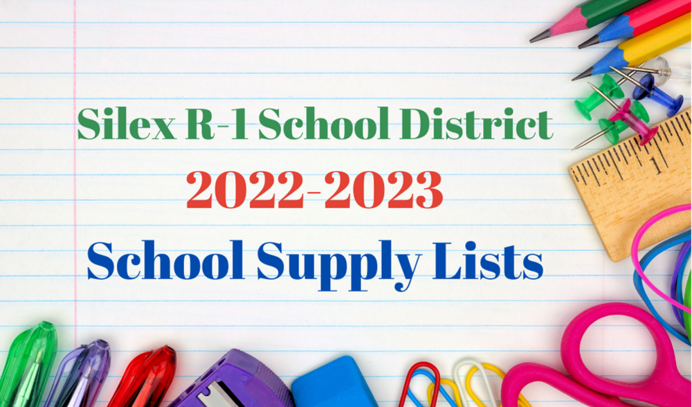 School Supply Lists