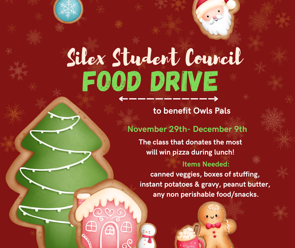 Stuco Food Drive, November 29th - December 9th