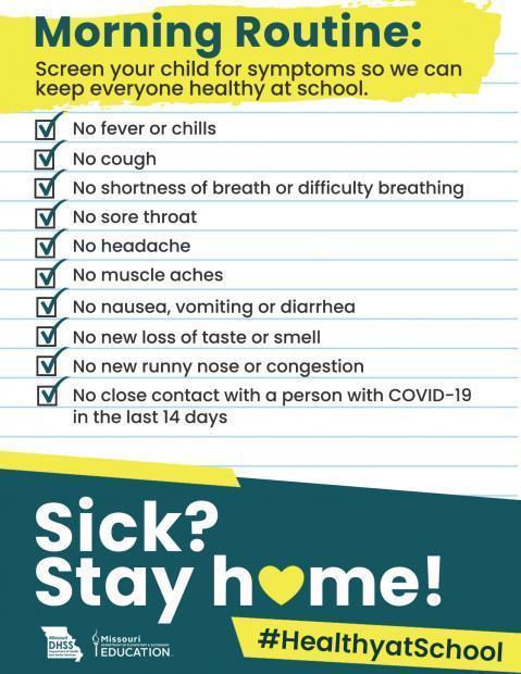 Sick? Stay home!